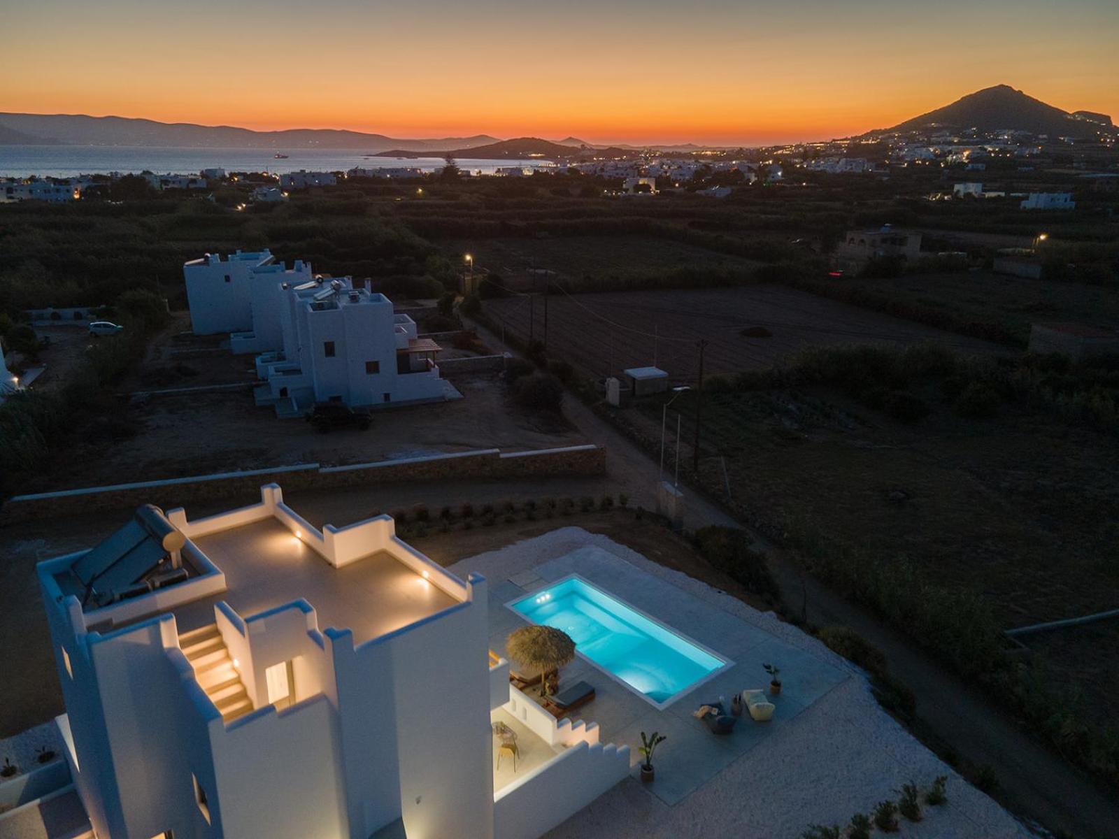 Nymphee Luxury Villas Agia Anna  Esterno foto