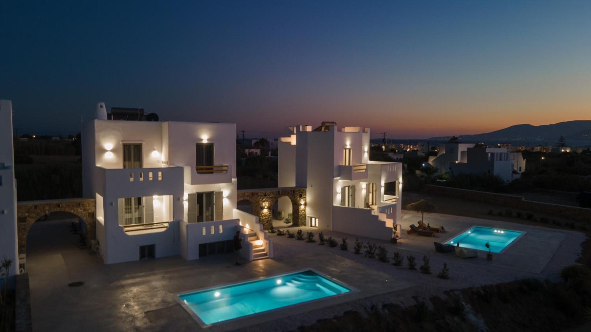Nymphee Luxury Villas Agia Anna  Esterno foto